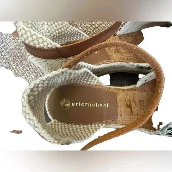 ERIC MICHAEL Copa Espadrilles Metallic 40 - Picture 3 of 12